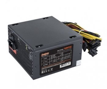 Блок питания 700W ExeGate 700NPXE(+PFC), ATX, PC, black, 12cm, 24p+(4+4)p, 6/8p PCI-E,4*SATA,3*IDE,FDD + кабель 220V в комплекте