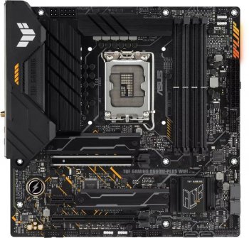 Материнская плата ASUS TUF GAMING B660M-PLUS WIFI, LGA1700, B660, 4*DDR5, DP+HDMI, CrossFireX, SATA3 + RAID, Audio, Gb LAN, USB 3.2*6, USB 2.0*6, COM*