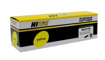 Картридж Hi-Black (HB-W2212X) для HP CLJ Pro M255dw/MFP M282nw/M283fdn, Y, 2,45K