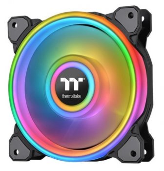 Вентилятор Riing Quad 12 RGB Radiator Fan TT Premium Edition Single Pack [CL-F088-PL12SW-C] Thermaltake