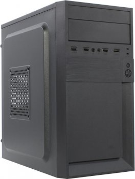 Корпус Exegate EX291139RUS Minitower ExeGate BAA-105-01 (mATX, без БП, 4*USB, аудио, черный)