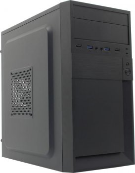 Корпус Exegate EX291148RUS Minitower ExeGate BAA-105U2-01-AA500 (mATX, БП AA500 с вент. 8см, 2*USB+2*USB3.0, аудио, черный)