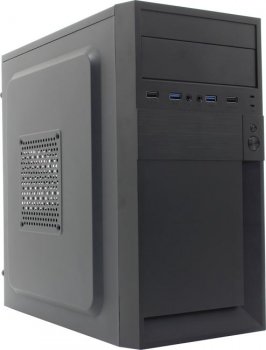Корпус Exegate EX291146RUS Minitower ExeGate BAA-105U2-01-AAA400 (mATX, БП AAA400 с вент. 8см, 2*USB+2*USB3.0, аудио, черный)