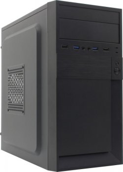 Корпус Exegate EX291147RUS Minitower ExeGate BAA-105U2-01-AAA450 (mATX, БП AAA450 с вент. 8см, 2*USB+2*USB3.0, аудио, черный)