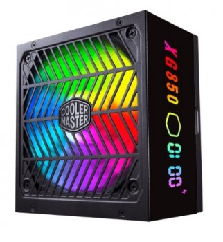 Блок питания Cooler Master ATX 850W XG850 80+ platinum 24pin APFC 135mm fan 12xSATA Cab Manag RTL