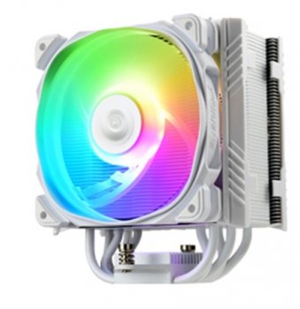 Вентилятор ETS-T50A-W-ARGB Universal, TDP 230W, 500~1600 RPM, 23.81~71.32CFM, 14~24dB(A), WHITE, ARGB, RTL