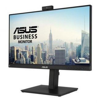 Монитор IPS для видеоконференций, ASUS BE24EQSK 23,8” FHD(1920x1080), 300 cd/㎡, 1000:1, 178°(H)/178°(V), 5ms, веб-камера FHD, D-SUB,HDMI,DP,USB