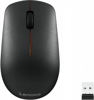 Мышь беспроводная Lenovo 400 [GY50R91293] Wireless Mouse, 1200dpi Black