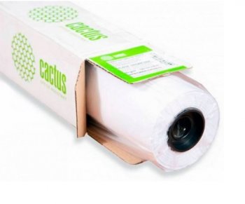 Бумага рулонная Cactus CS-LFP80-297457 12" 297мм-45.7м/80г/м2/белый CIE171% универсальная втулка:50.8мм (2") (упак.:2рул)