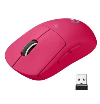 Мышь беспроводная Logitech Mouse PRO X Superlight Wireless Gaming MAGENTA Retail