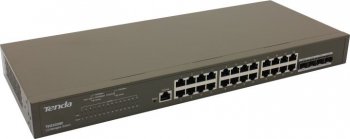 Коммутатор TENDA <TEG3328F> управляемый (24 x 1 Гбит/с, 4 x SFP)