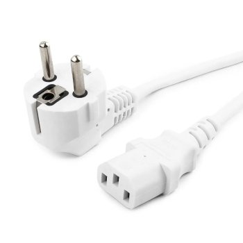Кабель питания Gembird Cablexpert PC-186W-VDE 1.8m White