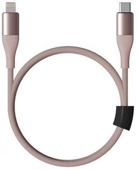 Кабель Xiaomi Solove DW5 DW5 PINK USB Type-C (m)-Lightning (m) 1м розовый