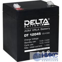 Аккумулятор для ИБП Delta DT 12045 (12V, 4.5Ah)