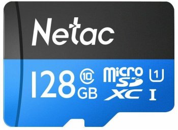 Карта памяти Netac <NT02P500STN-128G-S> microSDXC Memory Card 128Gb UHS-I U1Class 10
