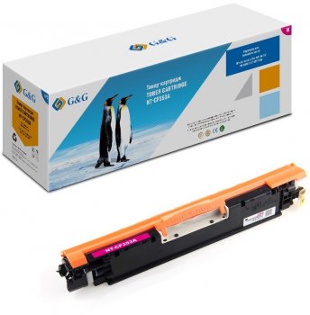 Картридж G&G GG-CF353A пурпурный (1000стр.) для HP CLJ Pro MFP M176/M176FN/M177/M177FW