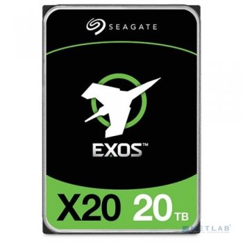Жесткий диск 20 Tb SAS 12Gb/s Seagate Exos X20 <ST20000NM002D> 3.5" 7200rpm 256Mb