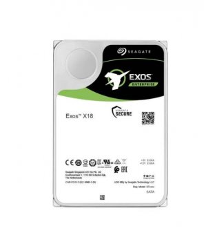 Жесткий диск HDD 16 Tb SAS 12Gb/s Seagate Exos X18 <ST16000NM004J> 3.5" 7200rpm 256Mb