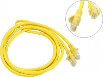 Кабель UTP Patch Cord UTP кат.6 2м, жёлтый