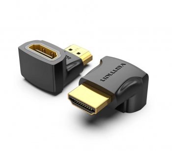 Переходник Vention <AIOB0> угловой HDMI (F) -> HDMI (M)