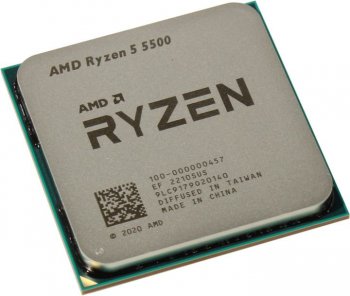 Процессор AMD Ryzen 5 5500 BOX (100-1000000457) 3.6 GHz/6core/3+16Mb/ Socket AM4