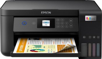МФУ Epson EcoTank L4260 (A4, струйное , LCD, 33стр/мин, 5760x1440dpi,4 краски, USB2.0, WiFi, двусторонняя печать) черный
