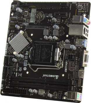 Материнская плата BioStar H81MHV3 3.0 (RTL) LGA1150 <H81> PCI-E Dsub+HDMI GbLAN SATA MicroATX 2DDR3