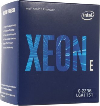 Процессор Intel Xeon E-2236 BOX 3.4 GHz/ LGA1151