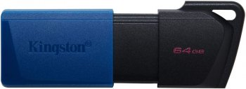 Накопитель USB Kingston 64Gb DataTraveler Exodia M DTXM/64GB USB3.0 черный/синий
