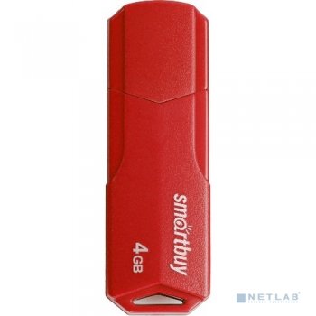 Накопитель USB SmartBuy 004GB CLUE Red (SB4GBCLU-R)