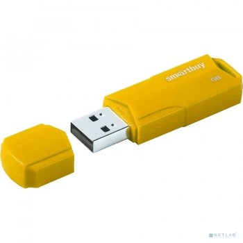 Накопитель USB SmartBuy 004GB CLUE Yellow (SB4GBCLU-Y)