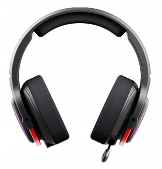 Наушники с микрофоном Bloody MR710 <Black> (FM, Bluetooth5.0, шнур 1.5м, с регулятором громкости)