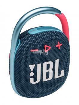 Портативная колонка 1.0 BLUETOOTH CLIP 4 BLUE/PINK JBL