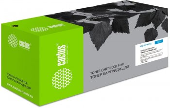 Картридж Cactus CS-CF471X голубой (23000стр.) для HP Color LJ Enterprise Flow M681dh/M681f/M682z