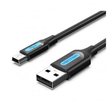 Кабель Vention <COMBF> USB 2.0 AM-->mini-B 1м
