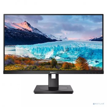 Монитор Philips 23.8" 243S1 черный IPS LED 16:9 HDMI M/M матовая HAS Piv 300cd 178гр/178гр 1920x1080 75Hz DP FHD USB 5.19кг