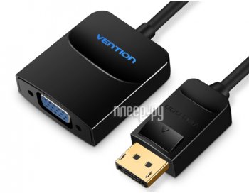 Переходник Vention <HBFBB> DisplayPort(M) -> VGA (15F)