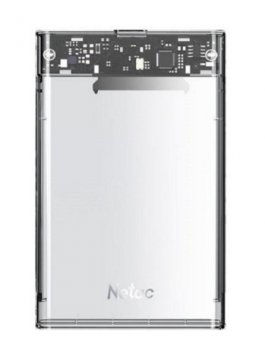 Внешний бокс Netac <NT07WH11-30AC> (EXT BOX для внешнего подключения 2.5" SATA HDD, USB3.0)