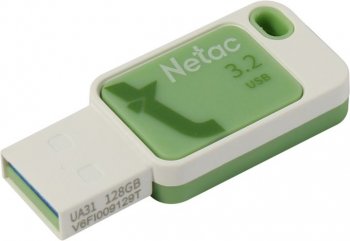 Накопитель USB Netac <NT03UA31N-128G-32GN> USB3.2 Flash Drive 128Gb (RTL)