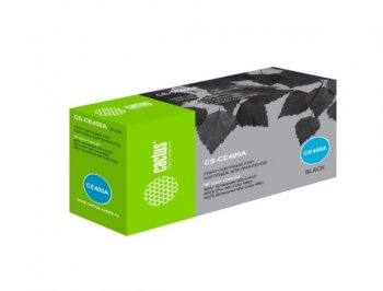 Картридж Cactus CS-CE400A черный (5500стр.) для HP LJ M551