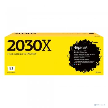 Картридж T2 W2030X TC-HW2030X для HP CLJ Pro M454/455/479/480 (7600 стр.) Черный, с чипом