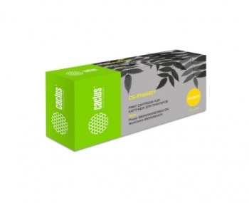 Картридж Cactus CS-PH6600Y 106R02235 желтый бар.в компл. (6000стр.) для Xerox Ph 6600/WC 6605