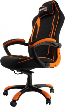 Кресло <7059197> для геймера Chairman Game 28 ткань чёрный/оранжевый