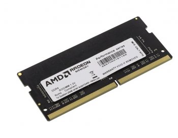 Оперативная память для ноутбуков 8GB AMD Radeon™ DDR4 2133 SO DIMM R7 Performance Series Black R748G2133S2S-UO Non-ECC, CL15, 1.2V, Bulk