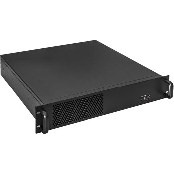 Корпус для монтажа в стойку ExeGate EX292558RUS Pro 2U450-03 <RM 19", высота 2U, глубина 450, БП 500ADS, USB>