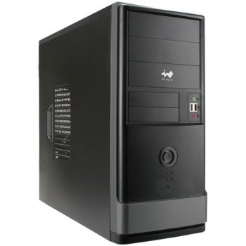 Корпус EAR002BG [6151358] w/o psu, Mid Tower, Black, Ext:5.25";x2; 3.5 x1 (6151358) (513585) EAR002BG