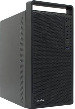 Корпус AeroCool MiniTower CS-109-S-BK-v1 (mATX, USB3x1, USB2x2, 120mm fan,без БП) (4711099472390)