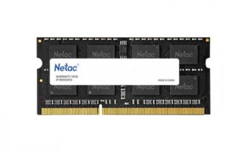 Оперативная память для ноутбуков SO-DIMM DDR5 Netac Basic 16GB 4800MHz CL40 1.1V / NTBSD5N48SP-16