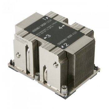 Радиатор Cooler <AS3647-P4HCAL2U-JYR81> (3647 narrow 2U, Cu+Al+тепл.трубки)