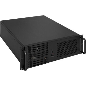 Корпус для монтажа в стойку ExeGate Pro EX293183RUS 3U390-08 <RM 19", высота 3U, глубина 390, БП 1200RADS, USB>